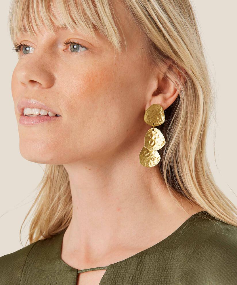 1009490 GOLD Reesel Earrings MASAI