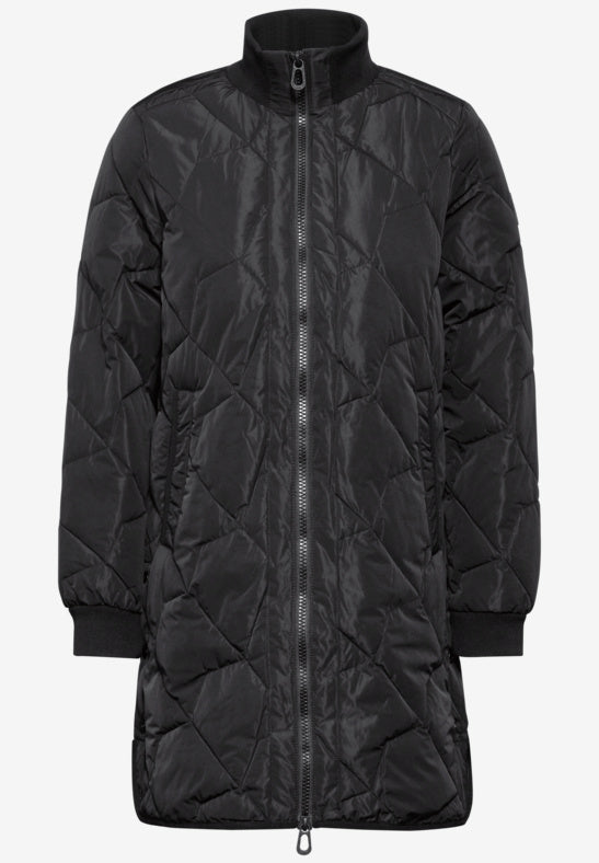 101021 Manteau Blouson Long Noir CECIL