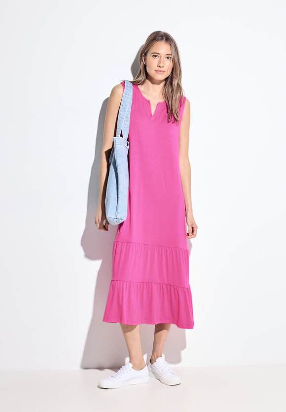 144024 Bloomy Pink Solid Jersey Dress – Nina's Boutique