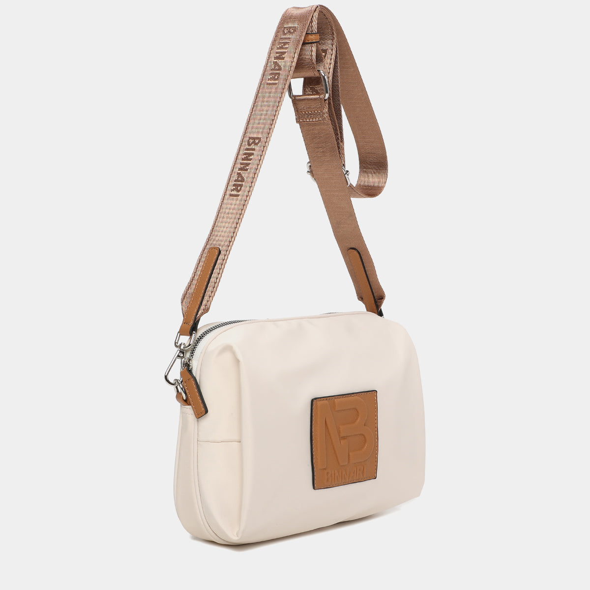 20113 Ice/Camel Binnari Mina Crossbody Bag – Nina's Boutique