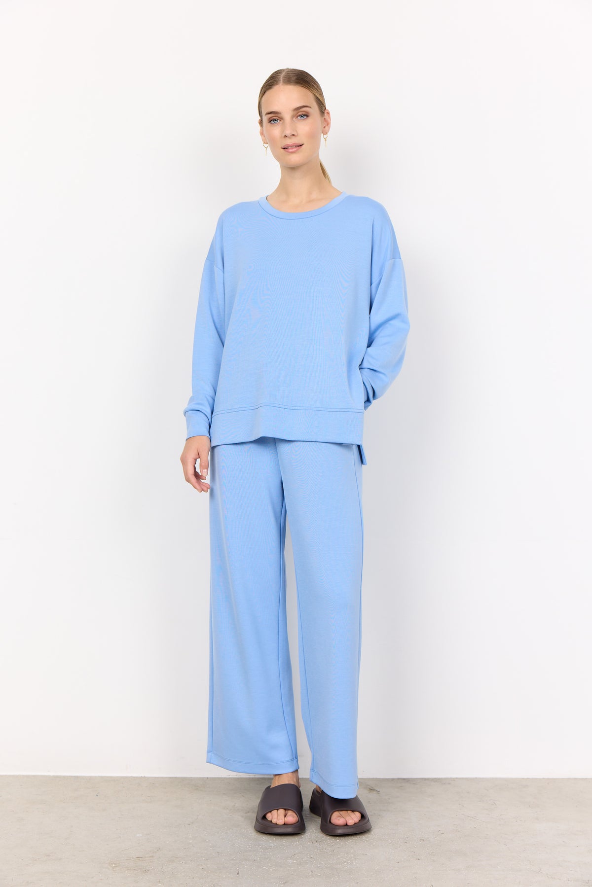 26426-SS25 AIR BLUE SC-Banu 164 Sweatshirt Soya Concept