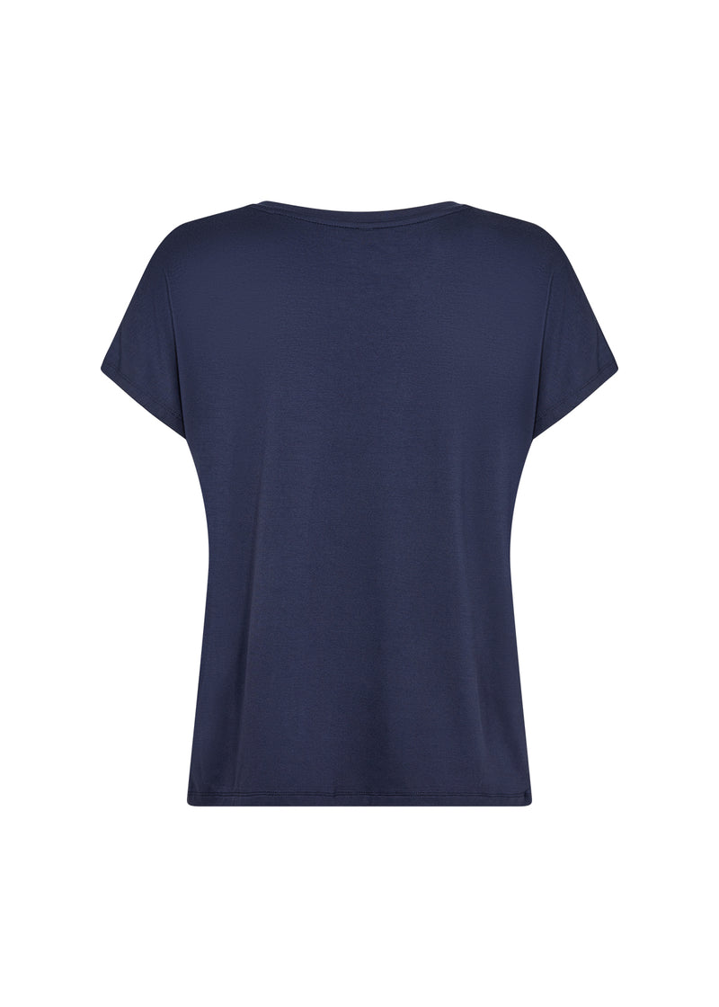 29028-AW24-A Blue Iris SC-Marcia 32 T Shirt Soya Concept