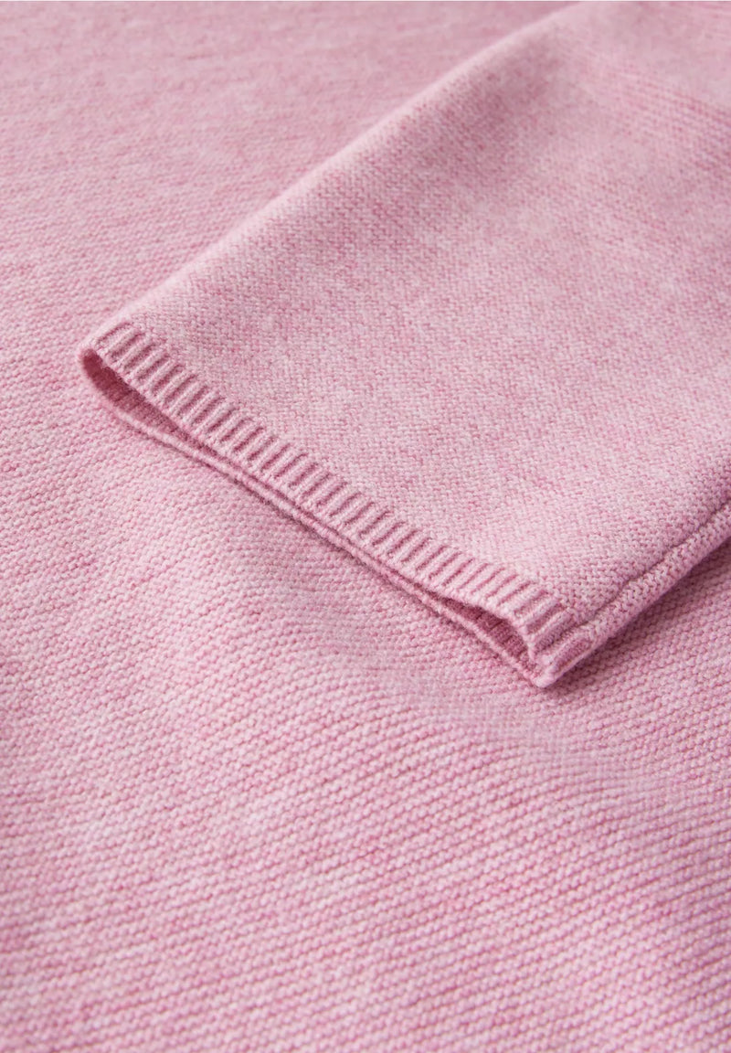 302893 Sunrise Pink Melange U-Boat Sweater 3/4 Sleeve Street One