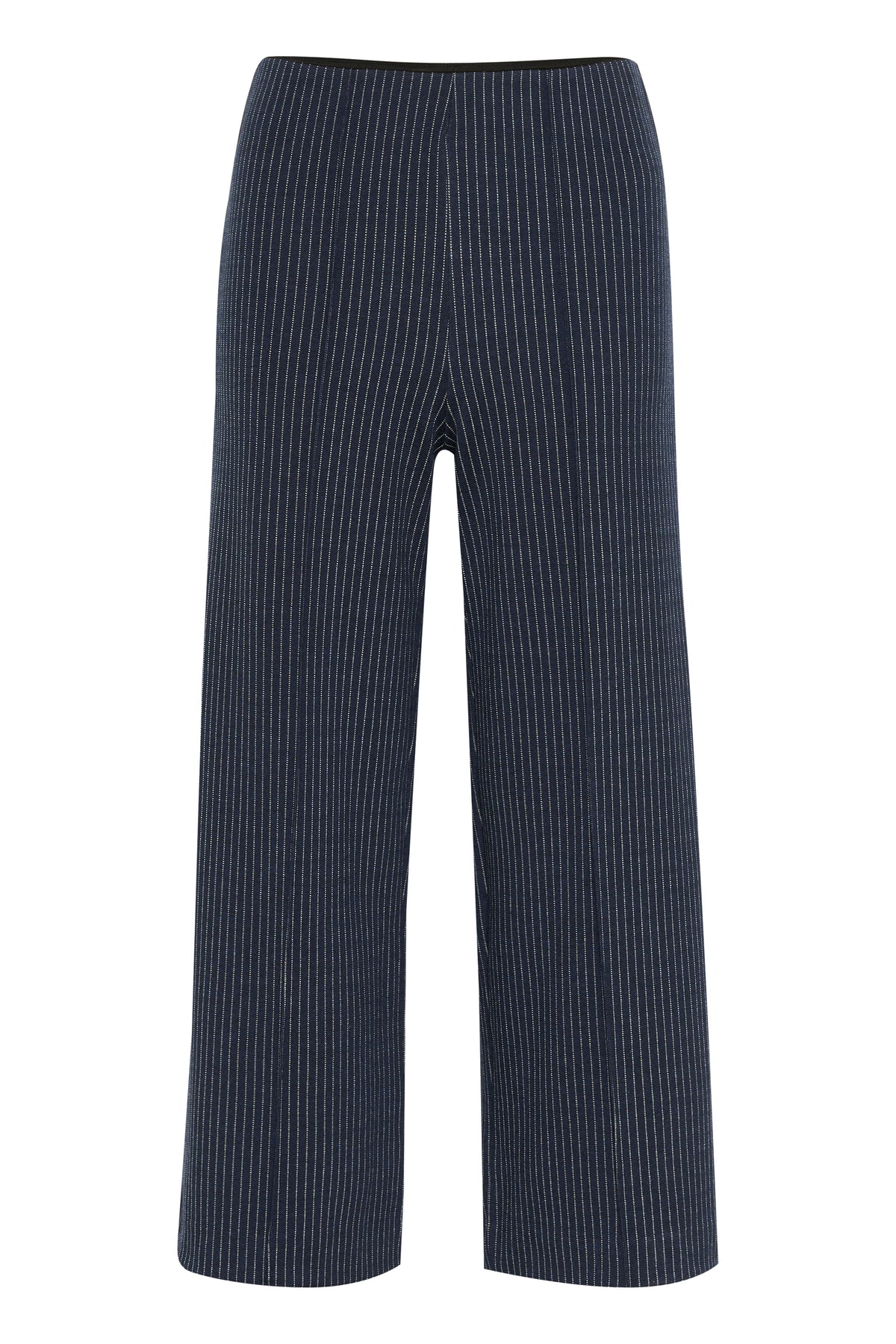 PART TWO Dark Navy Pinstripe ILisan Casual Trouser 30305656-A