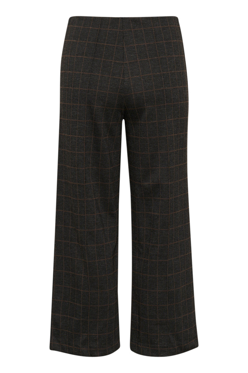 30305656-A Pantalon décontracté ILisan à carreaux gris