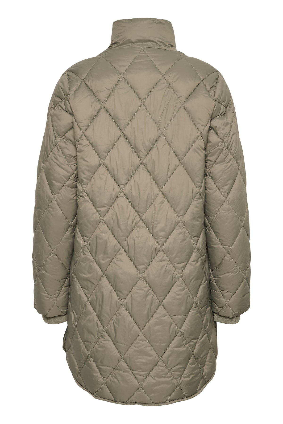 PART TWO Smokey Olive Olilas Quilted Coat 30306108-A