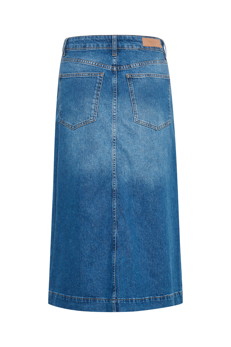 PART TWO Medium Blue Calia Denim Skirt 30307922