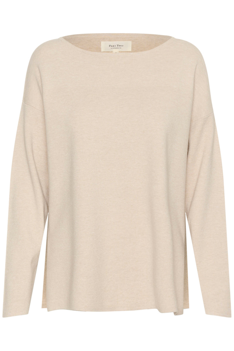 PART TWO French Oak Melange Klarra Pullover 30308208