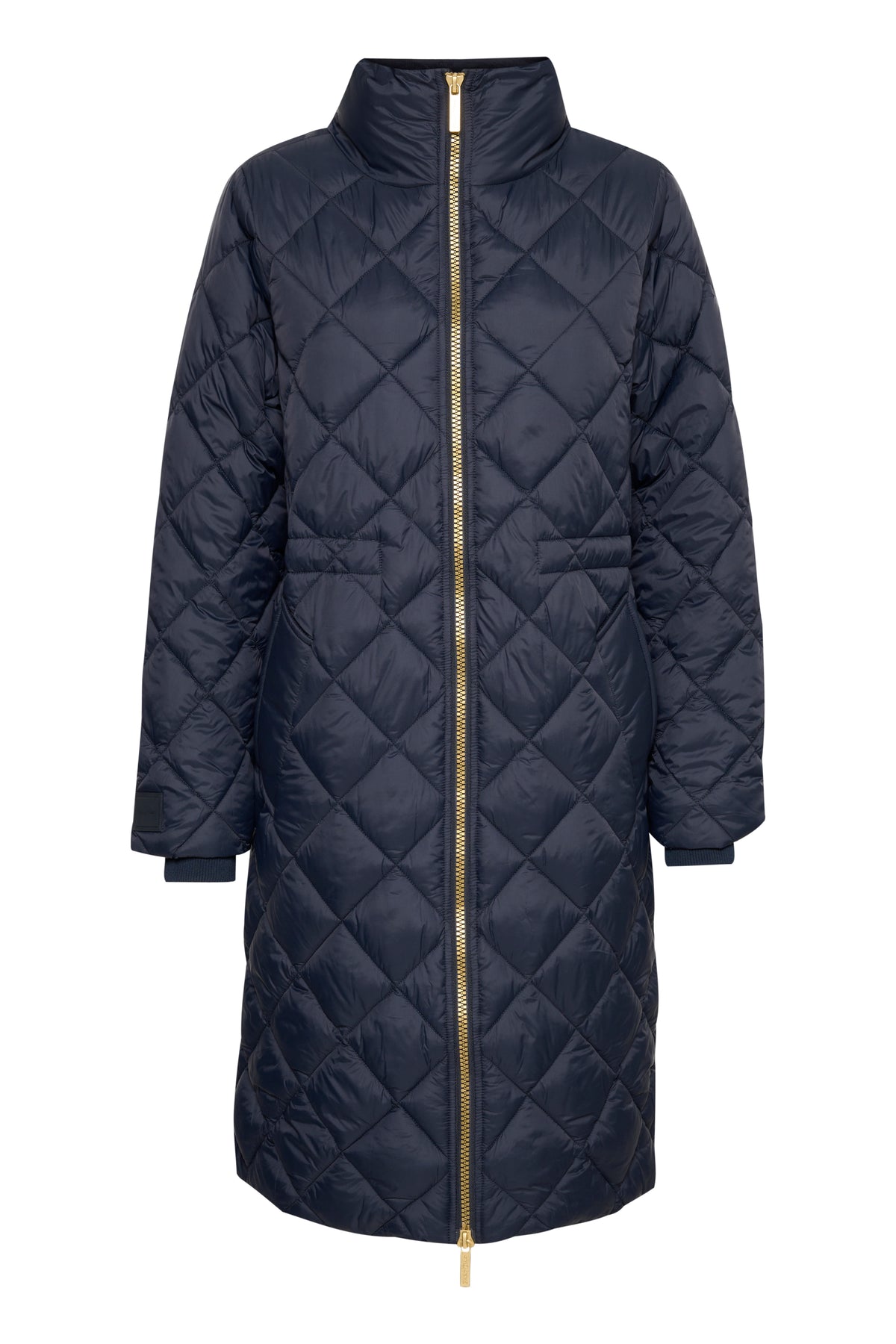 30308717 DARK NAVY Part Two Cheas Quilted Coat