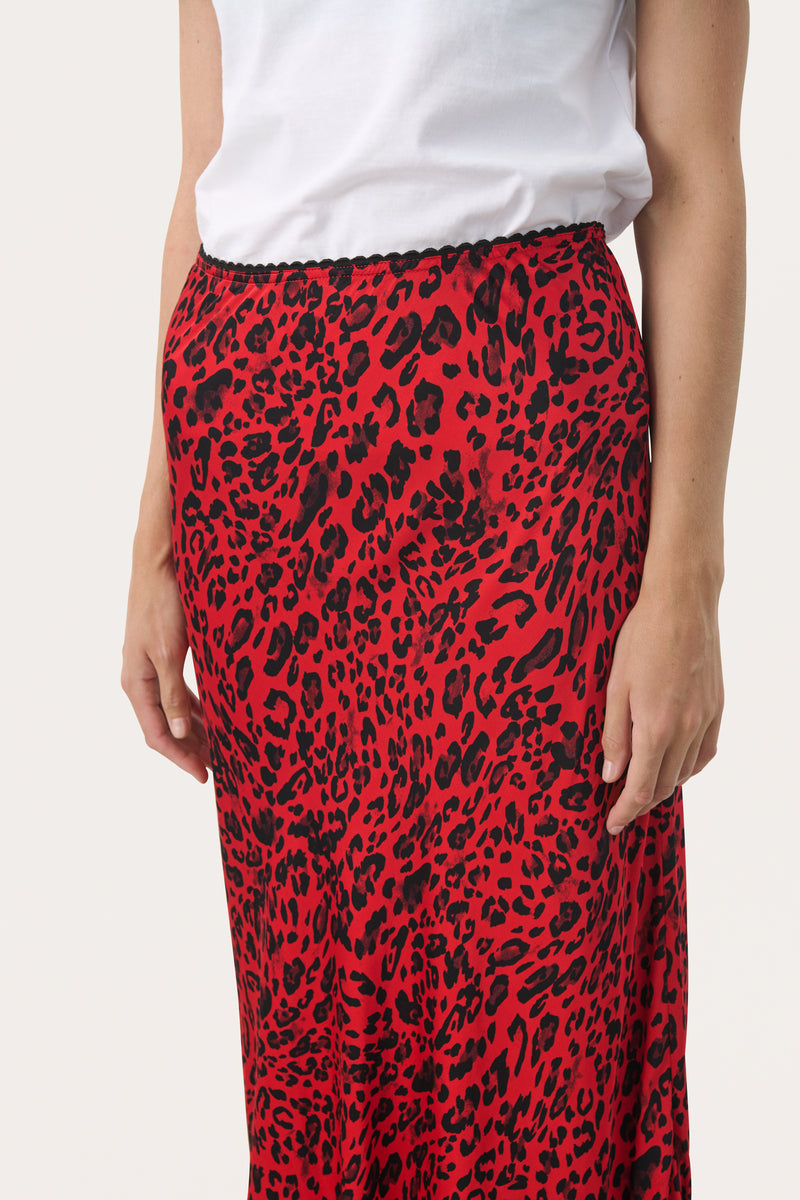 30308872 Salsa Leopard Print Laurina Skirt Part Two