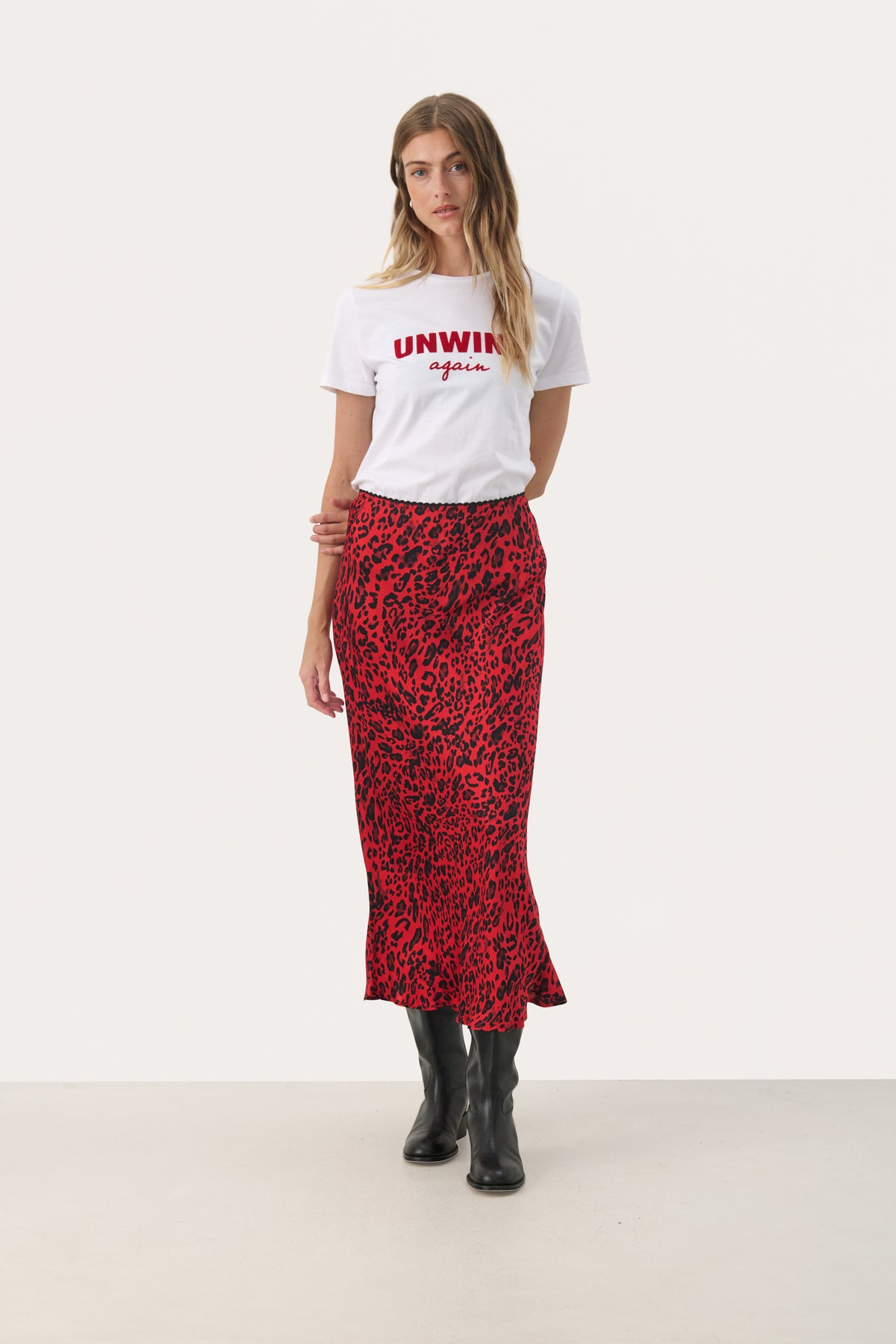 30308872 Salsa Leopard Print Laurina Skirt Part Two