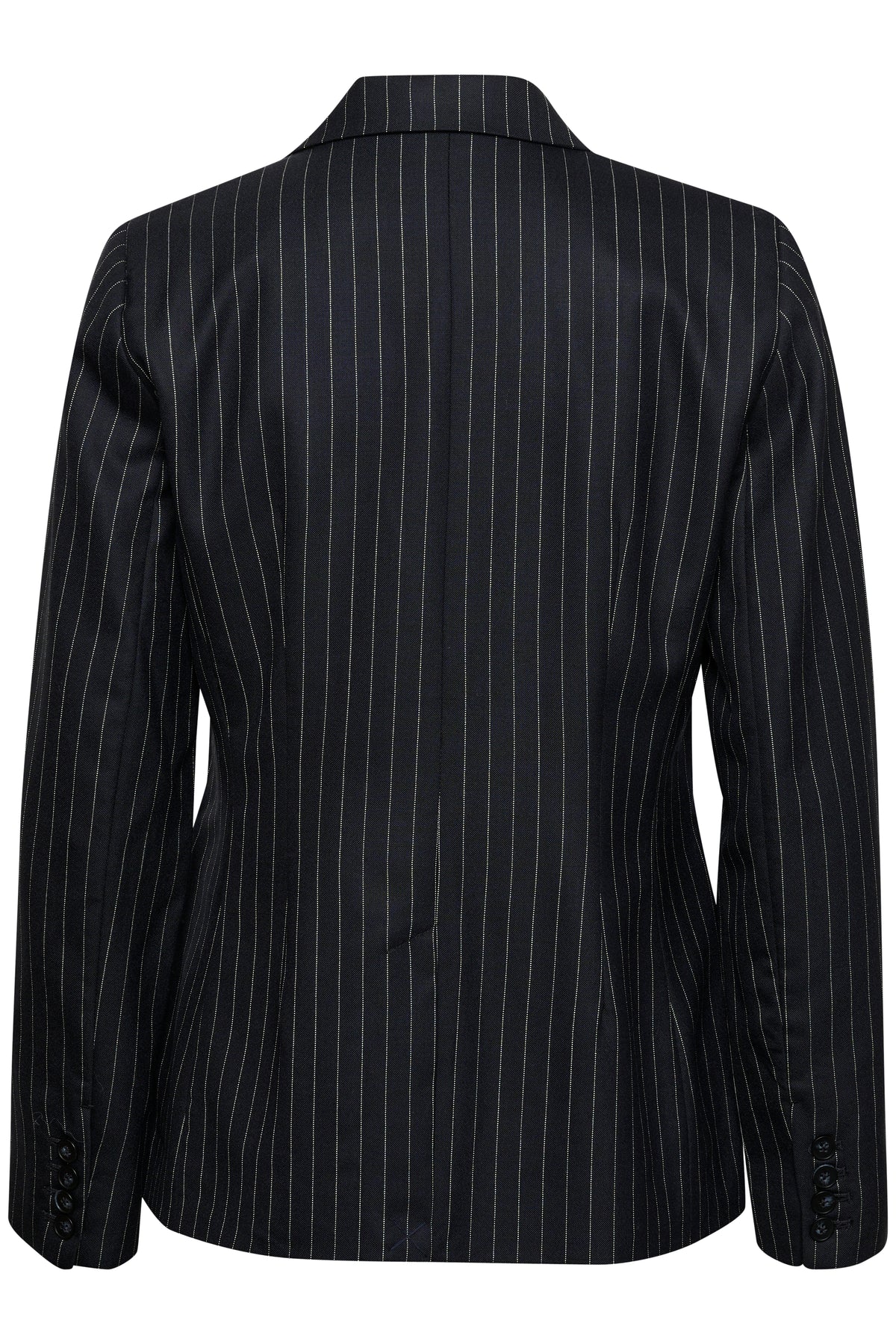 30308902 Dark Navy Pinstripe Layna Blazer Part Two