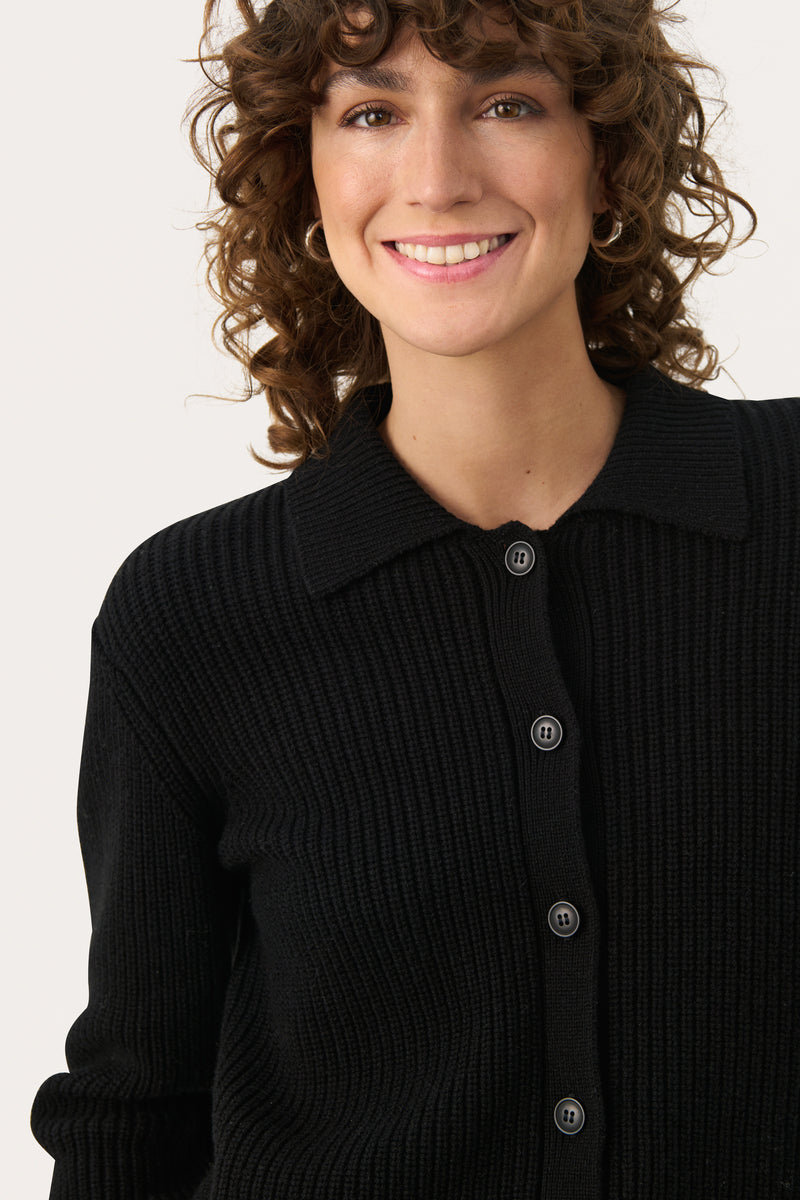 30308940 Black Lucianna Cardigan Part Two