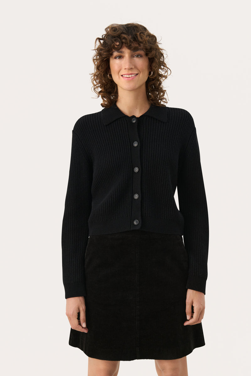 30308940 Black Lucianna Cardigan Part Two