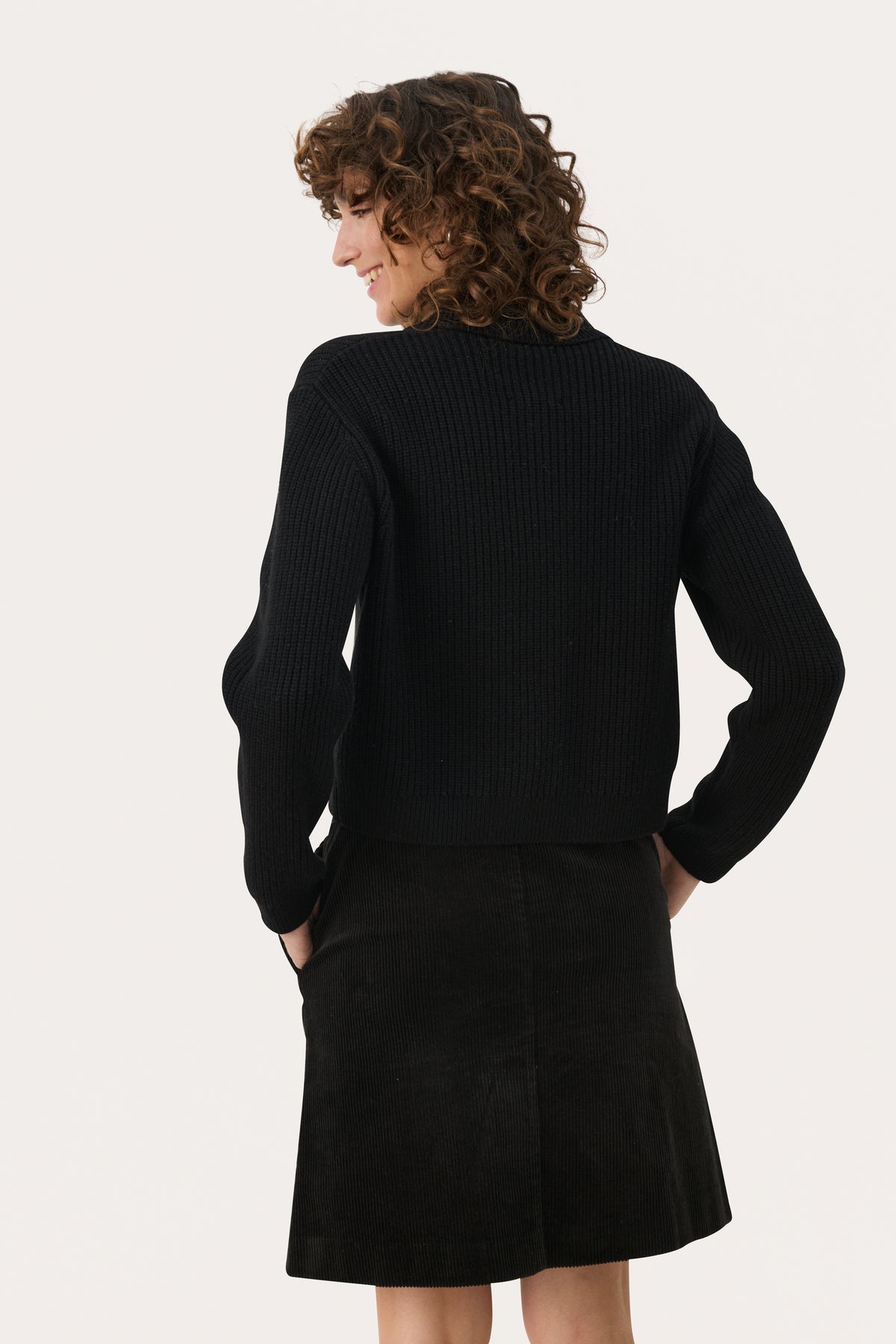 30308940 Black Lucianna Cardigan Part Two