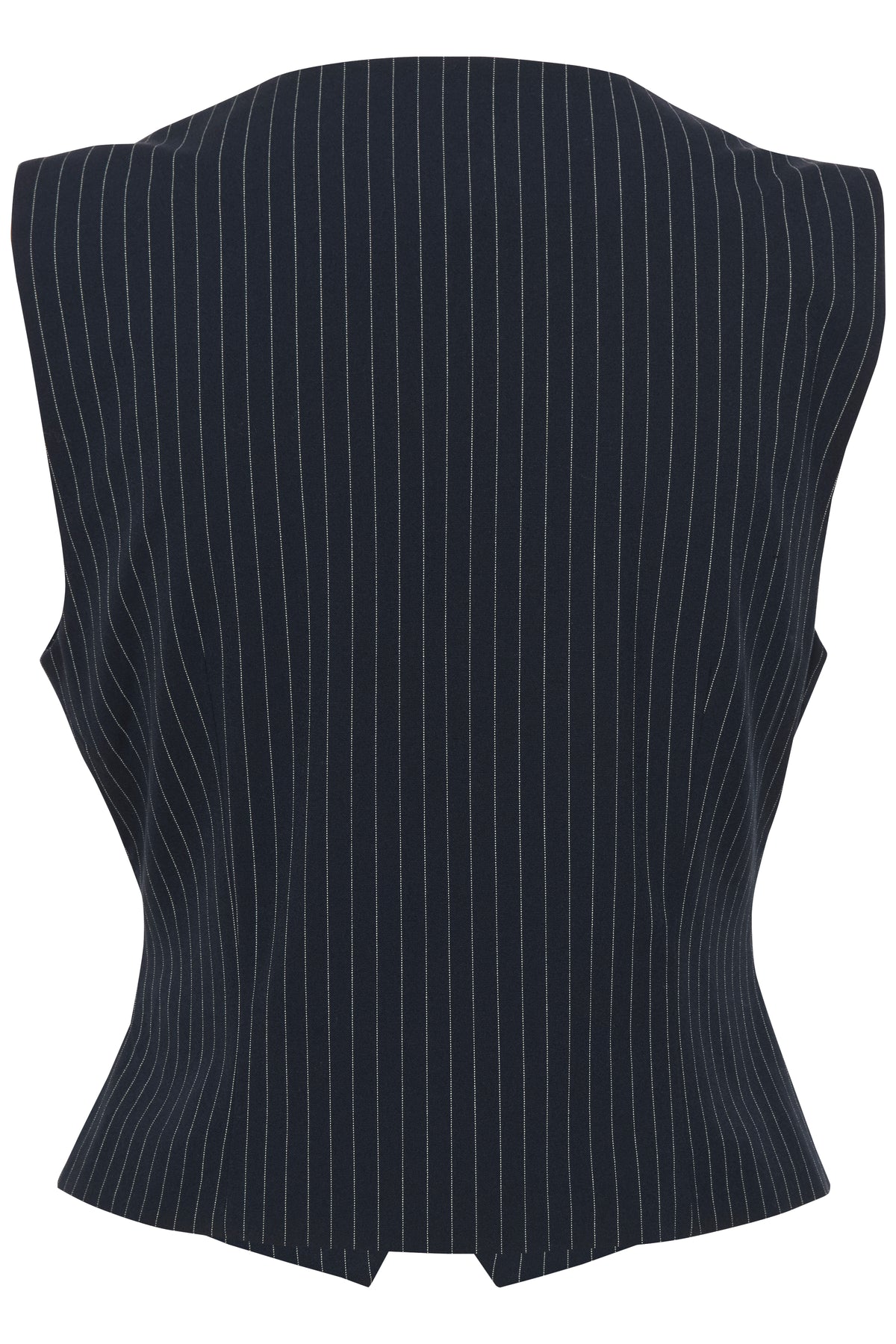 30309030 Dark Navy Pinstripe Rikke Waistcoat