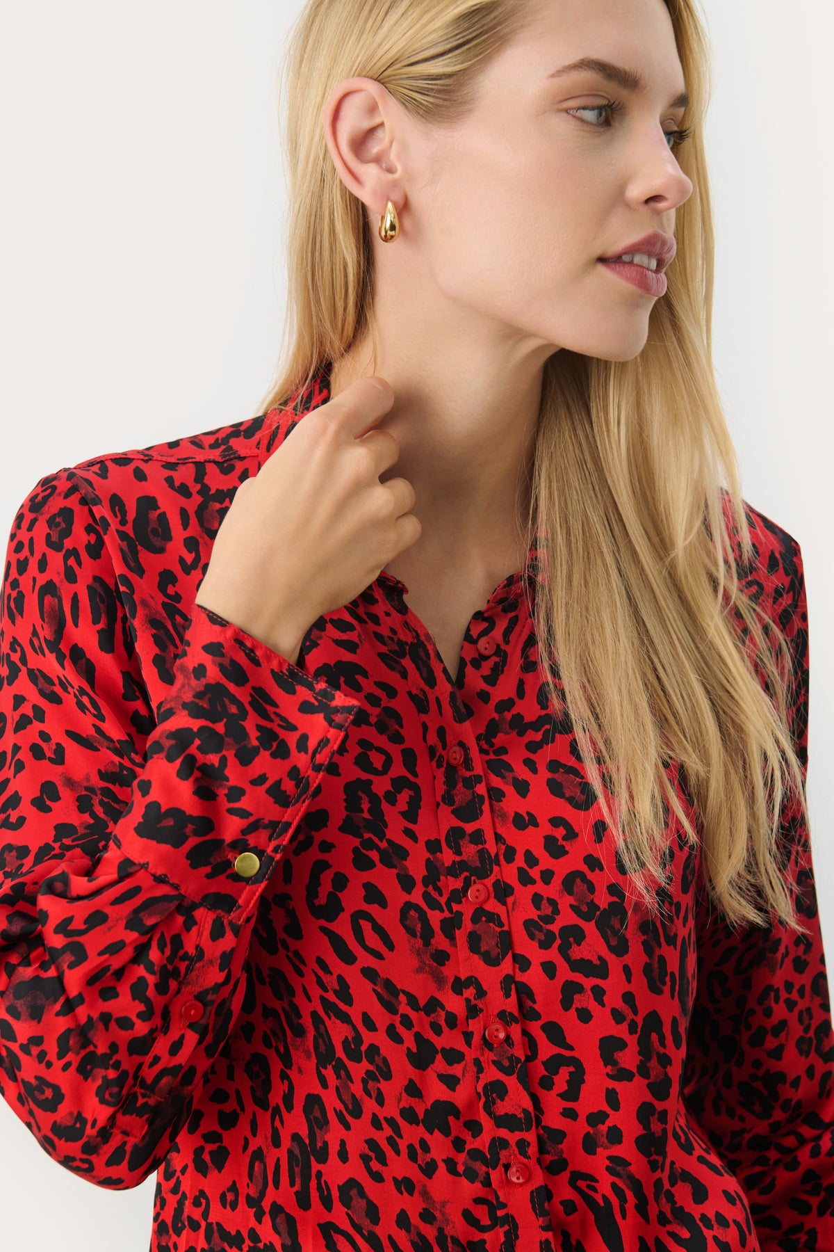 30309054 Salsa Leopard Print Maica Shirt Part Two