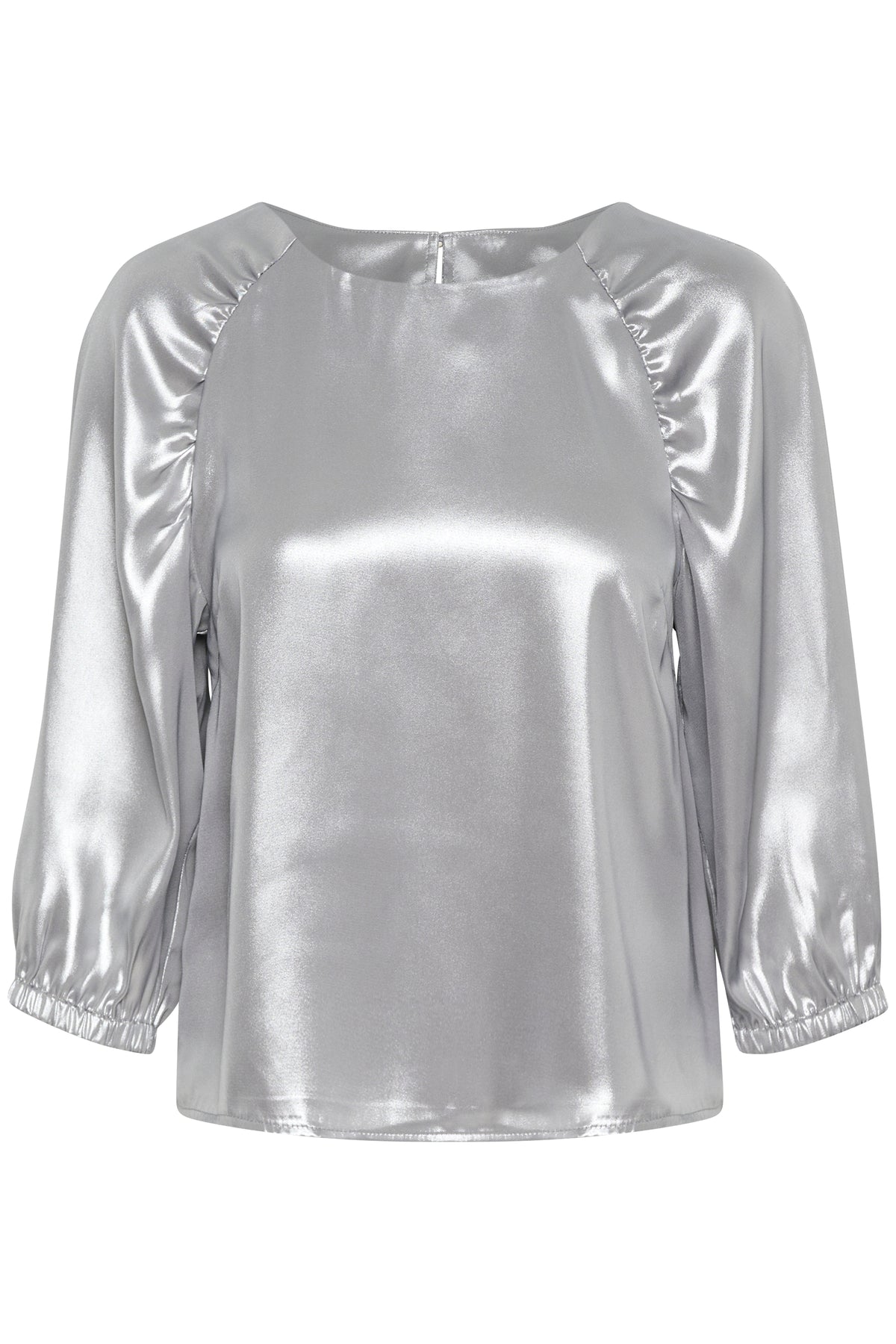 30309143 Silver Metallic Marica Blouse Part Two