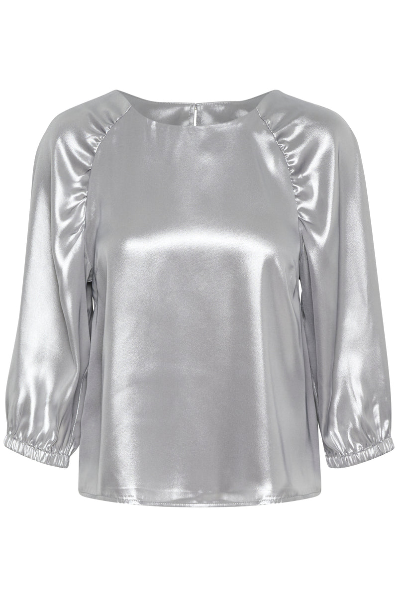 30309143 Silver Metallic Marica Blouse Part Two