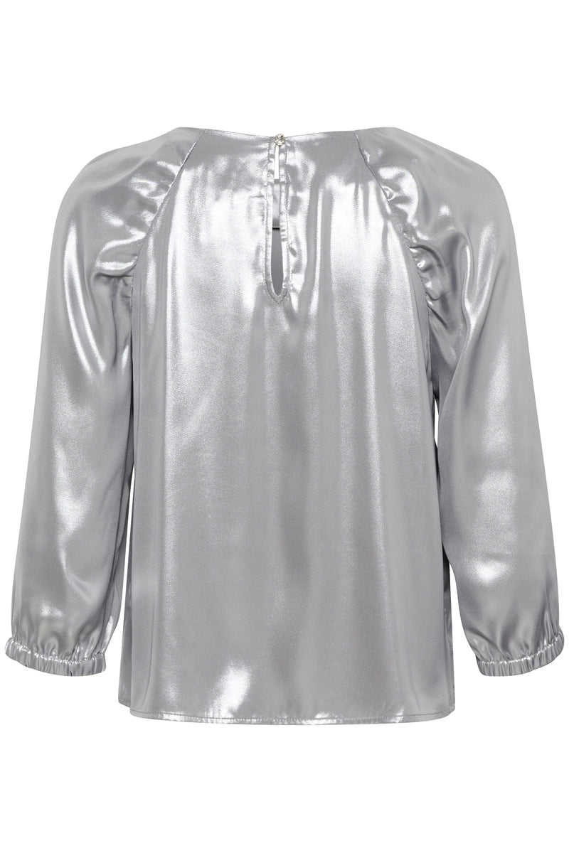 30309143 Silver Metallic Marica Blouse Part Two