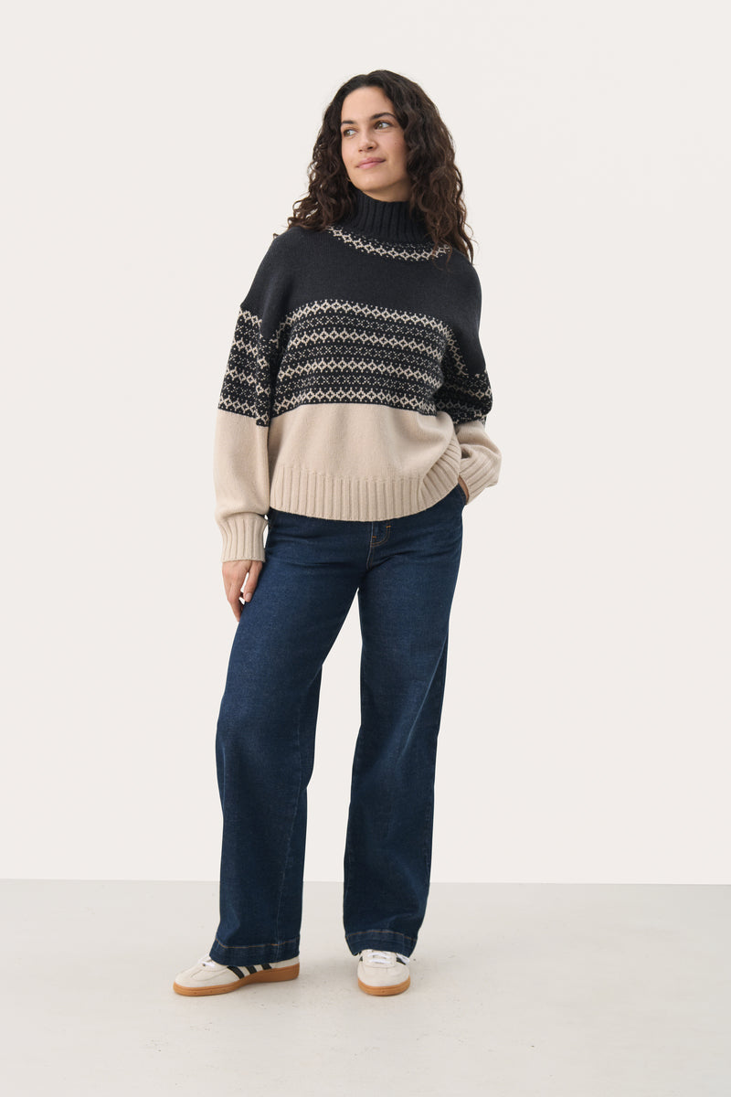 30309280 Pinar Pullover Part Two Navy