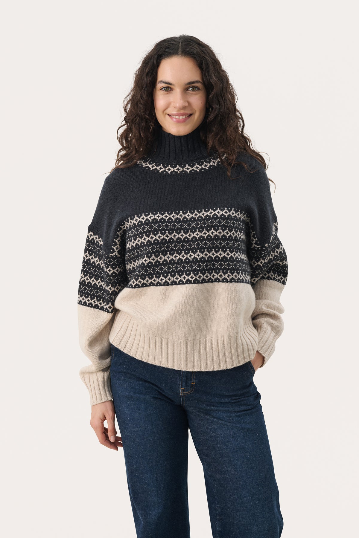 30309280 Pinar Pullover Part Two Navy