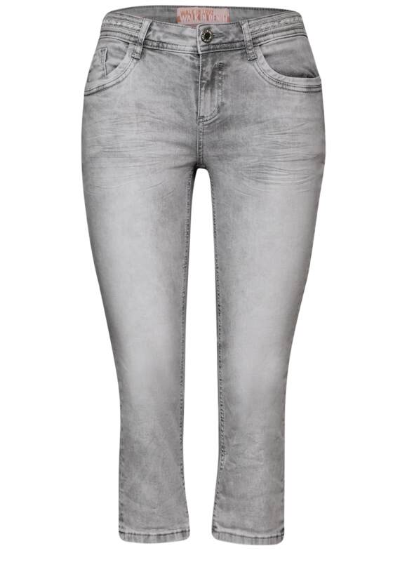 377257 Silver Grey Random Wash Crissi Grey Deco Trouser Street One