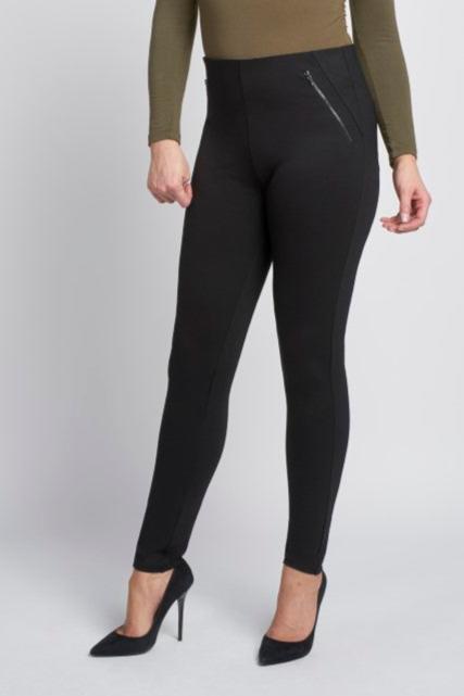 420T/S Ponte Pull Up Legging Pinns