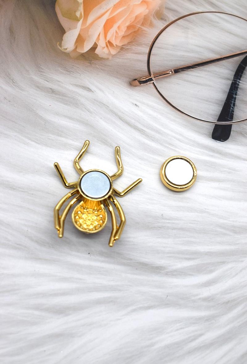 RBB-1 Spider Golden Magnetic-Brooch Best of Irish