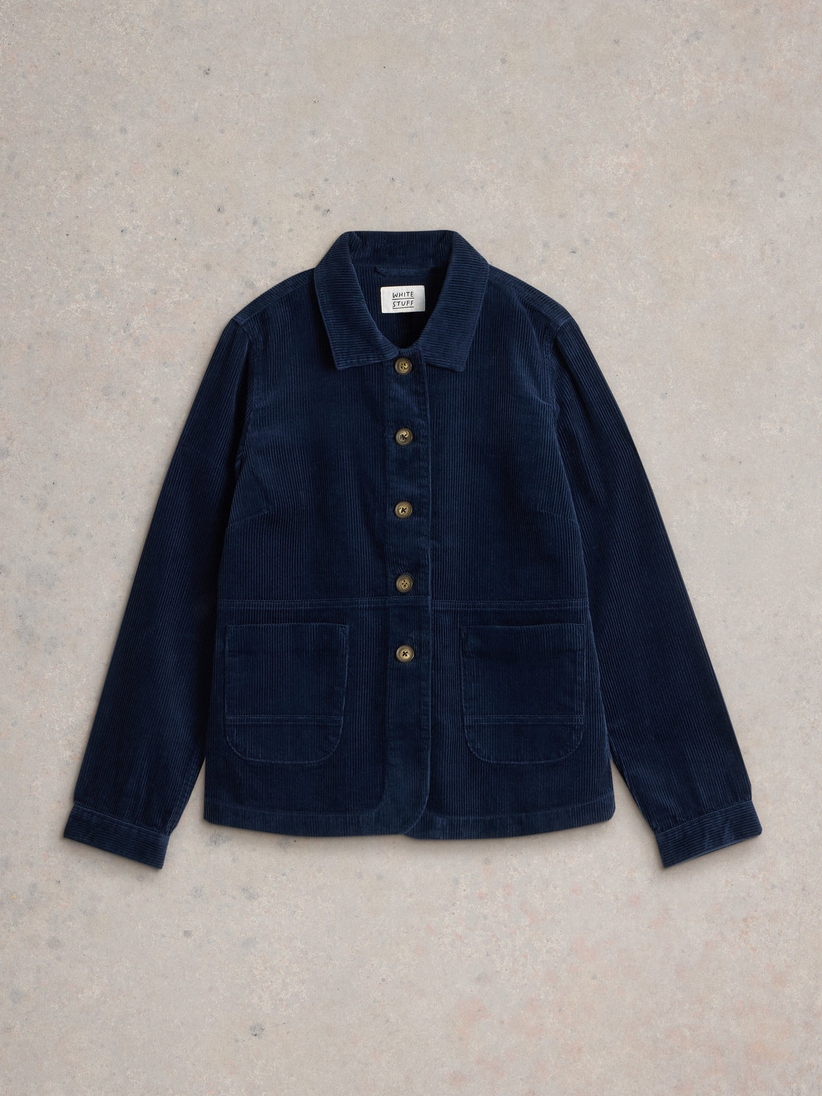 441398 DARK NAVY Carrie Cord Jacket WHITE STUFF