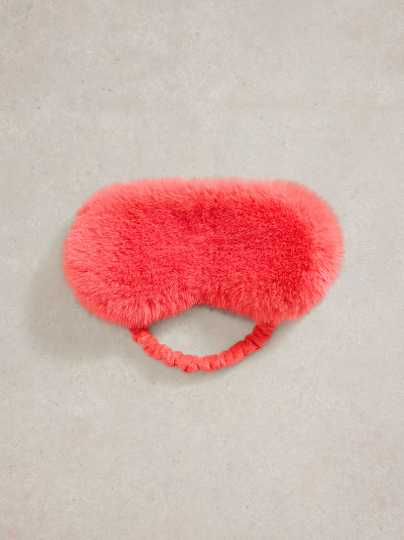 442305 Faux Fur Velvet Eye Mask White Stuff