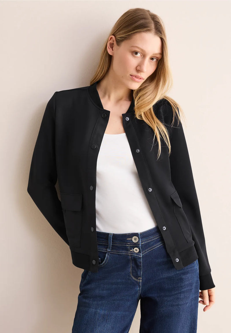 212407 Matmix Blouson Jacket CECIL Black