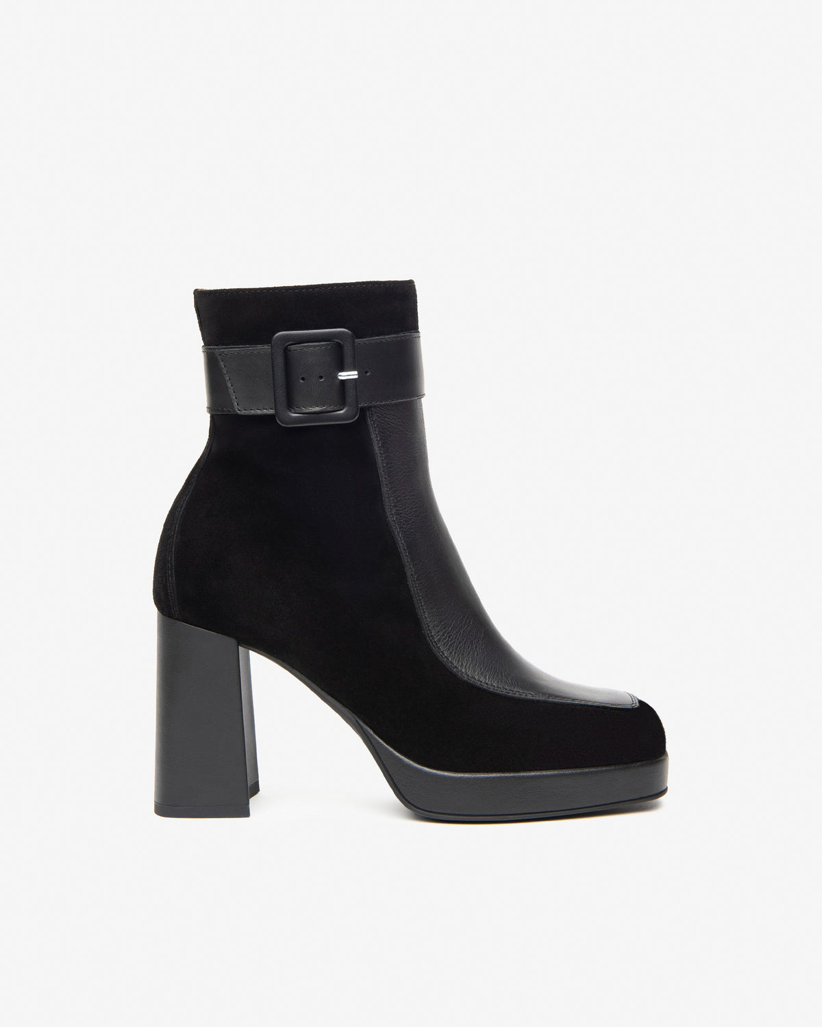 NeroGiardini Black Heeled Duo Boot I10912D