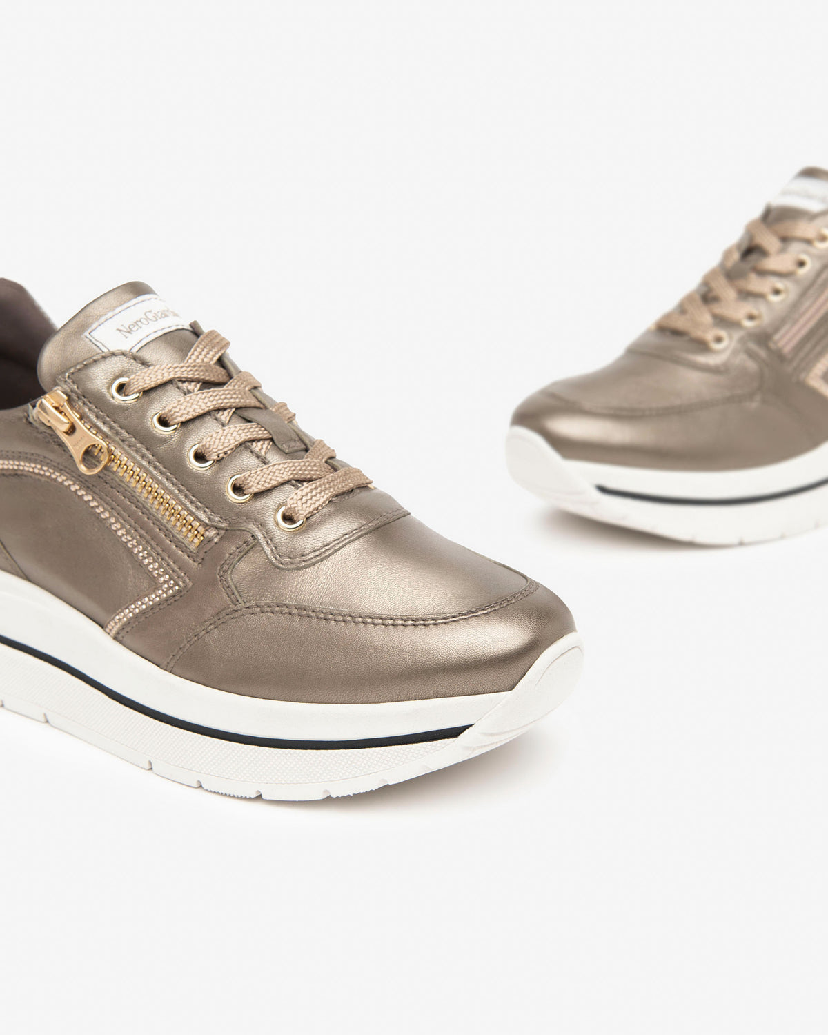 NeroGiardini Brown Trainers I11556D