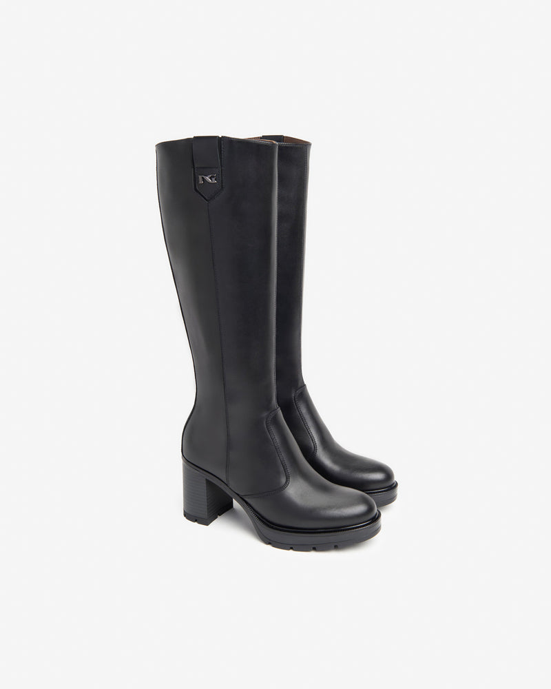 NeroGiardini Black Long Boot I11855D