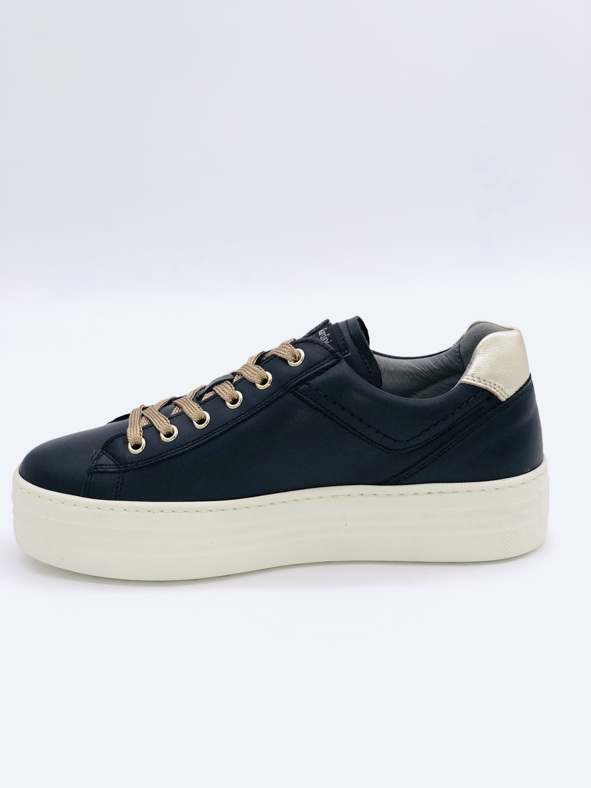 NeroGiardini Black Embellished Trainers I11610D