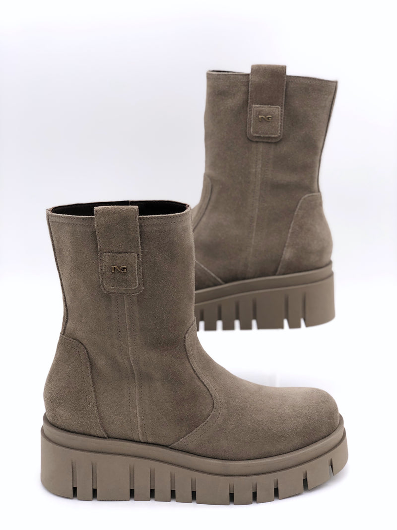 NeroGiardini Beige Army Boot I11923D