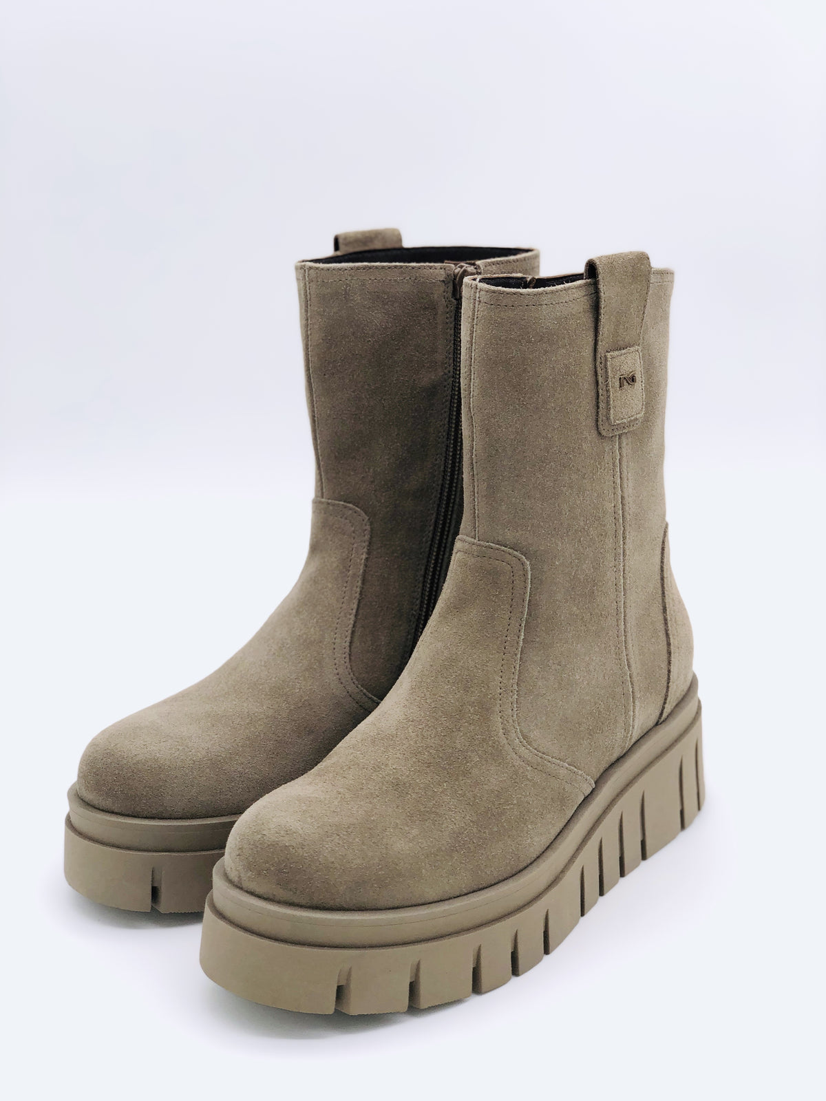 NeroGiardini Beige Army Boot I11923D