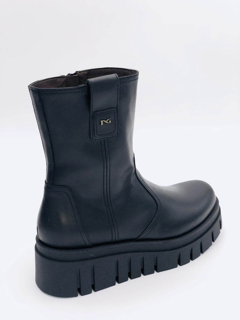 NeroGiardini Black Army Boot I11922D