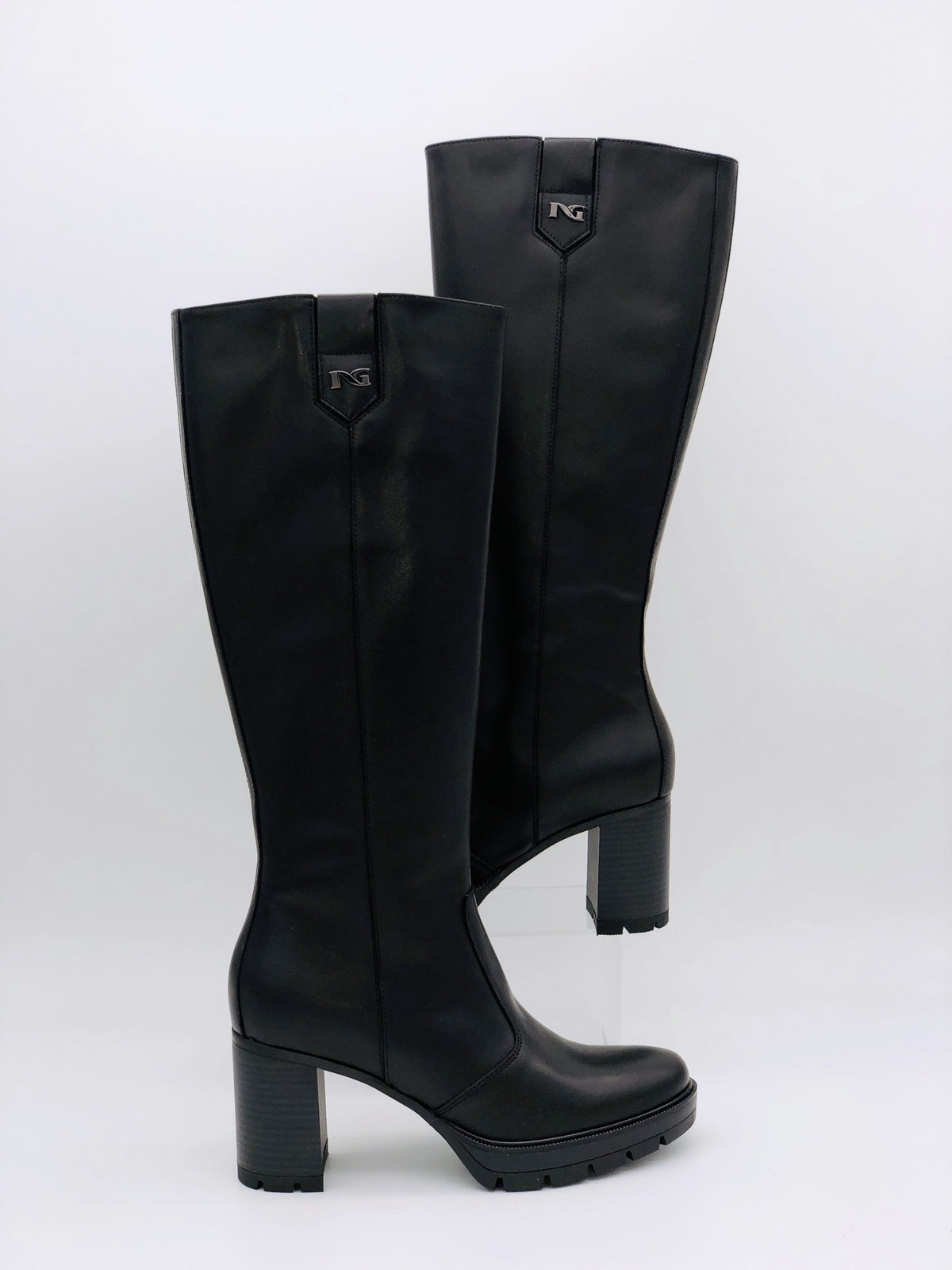 NeroGiardini Black Long Boot I11855D