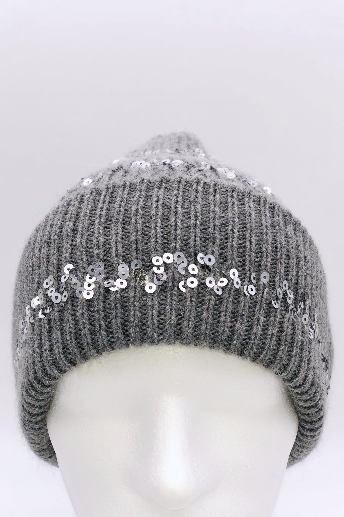 GS24-105 GREY Sequin Hat & Rasta Scarf Gift Set BEST OF IRISH