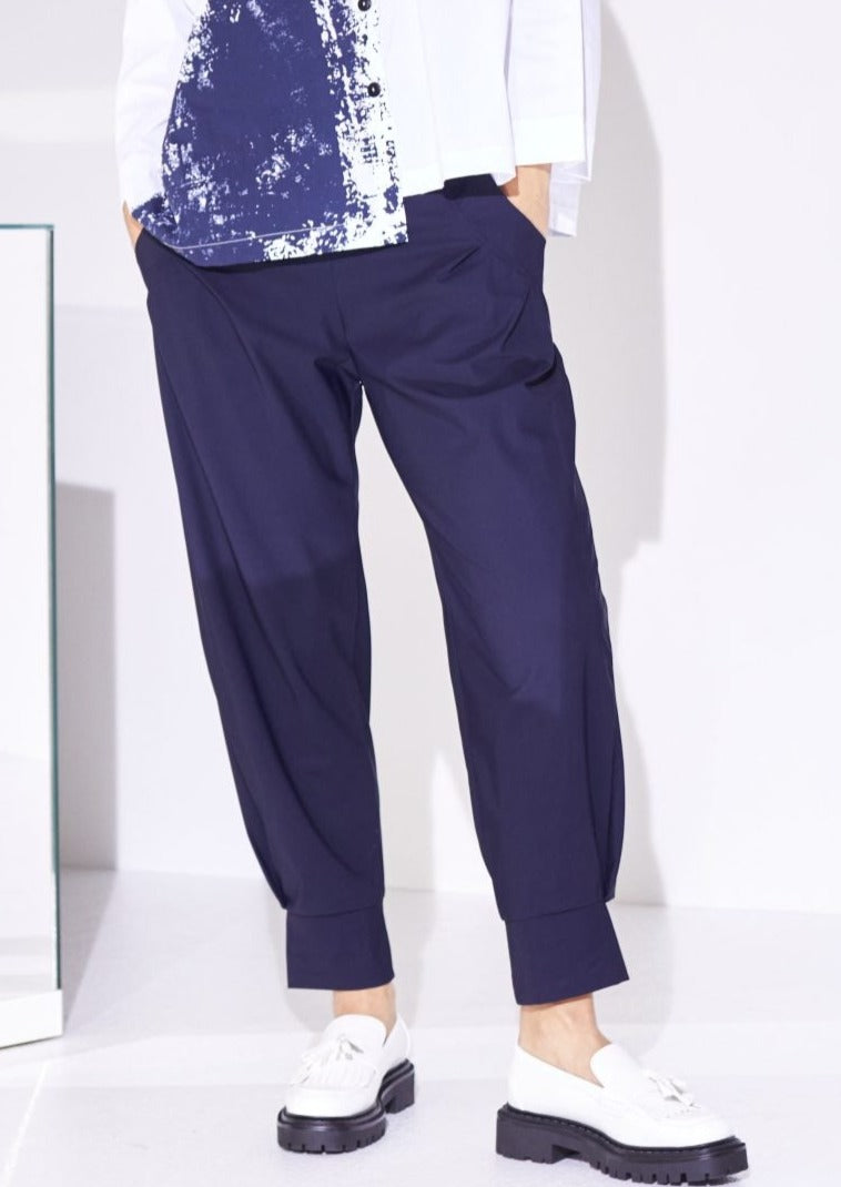 NAS24101 NAYA travel fabric cuff trouser online #IRISHDESIGN – Nina's  Boutique