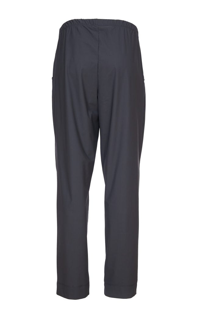 ORA Anthracite Elastic Waist Trouser With Pockets ORW24101