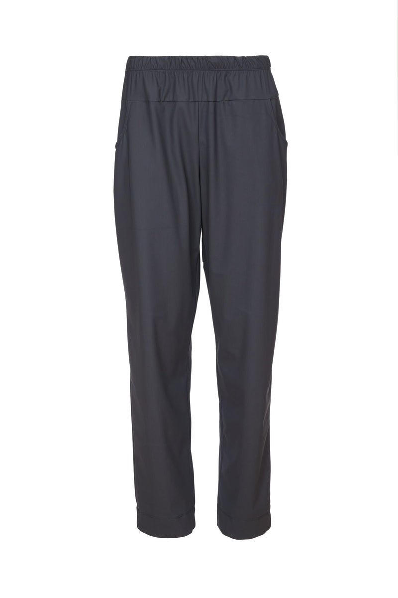 ORA Anthracite Elastic Waist Trouser With Pockets ORW24101