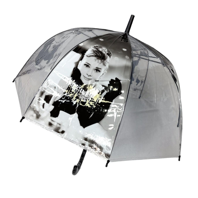 SR-BROLLY-AW24A Classic Transparent Umbrella BEST OF IRISH