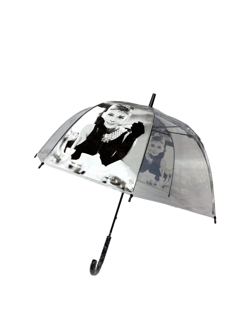 SR-BROLLY-AW24A Classic Transparent Umbrella BEST OF IRISH