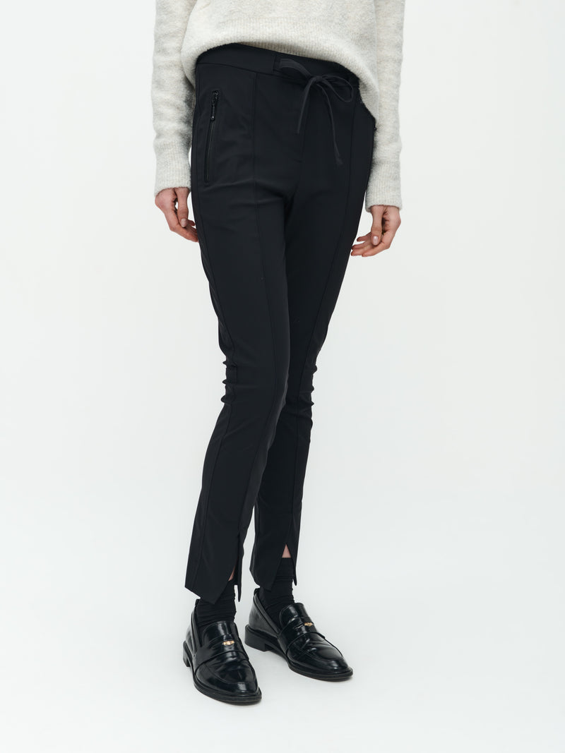 U2241950 Pantalon Tessa Noir Jersey Technique JANE LUSHKA