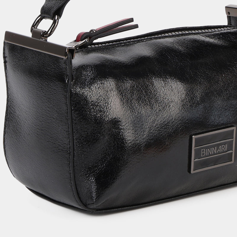 20213 Black Almeria Shoulder Bag Binnari