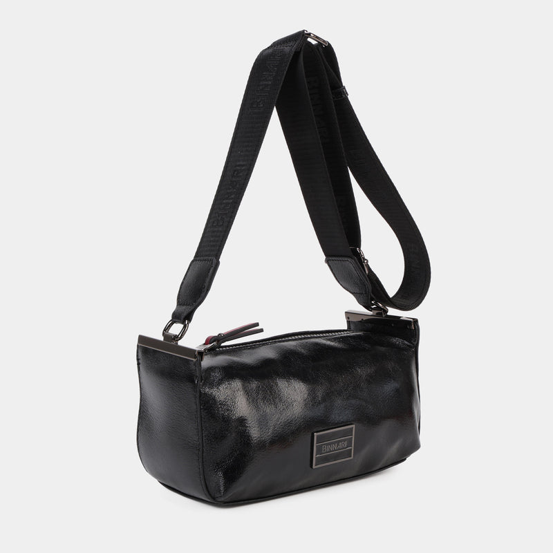 20213 Black Almeria Shoulder Bag Binnari