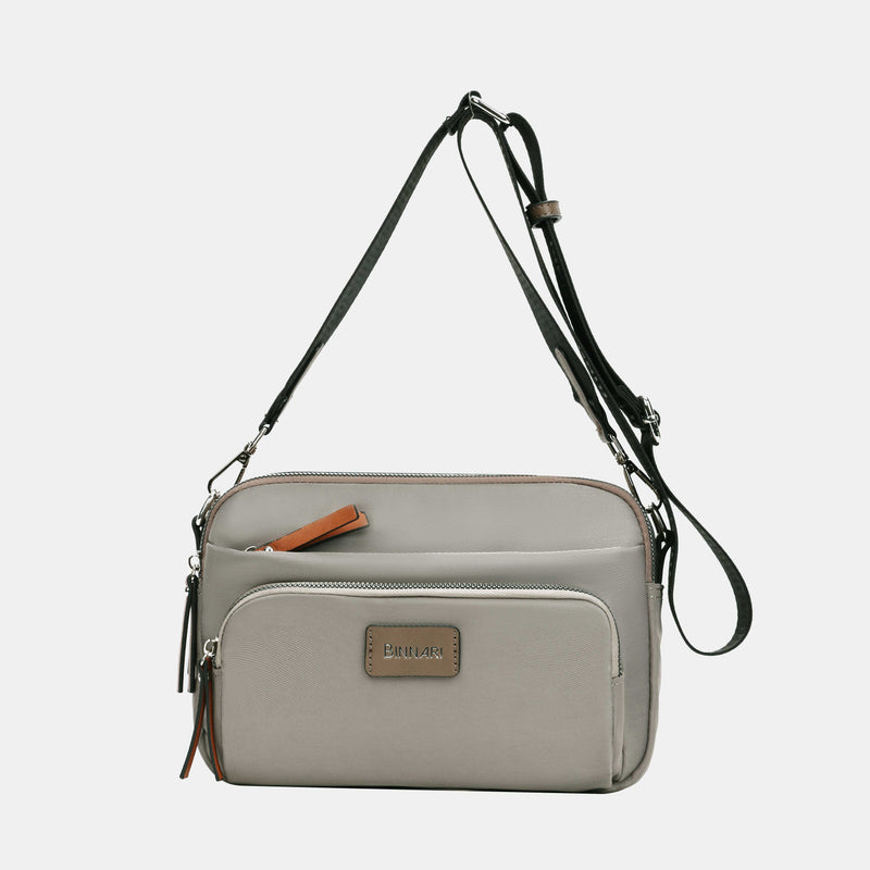 20292 Taupe Granada Shoulder Bag Binnari